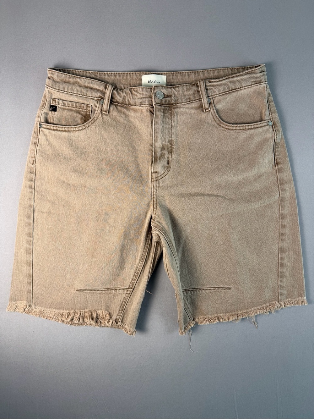 Women’s KanCan Rosanne High Rise Barrel Fit Bermuda Shorts Size 30 - Picture 5 of 12